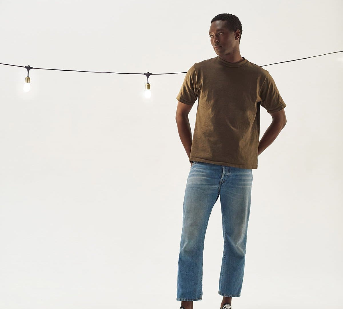 Glow Solar Hanging String Lights