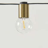 Glow Globe Plug-in String Lights