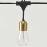 Glow Solar Hanging String Lights