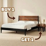 Callisto Solid Wood Bed Frame