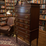 Mahogany Queen Anne Style Highboy 7-Drawer DRESSERS/CHESTS 32w18d72h