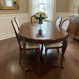 Gibbard Solid Cherry Oval w/ 2 Leaves DINING TABLE 64Wx42Dx30H without leaves