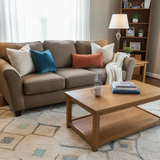 Broyhill Fabric 3-Seat SOFA 86w36d34h