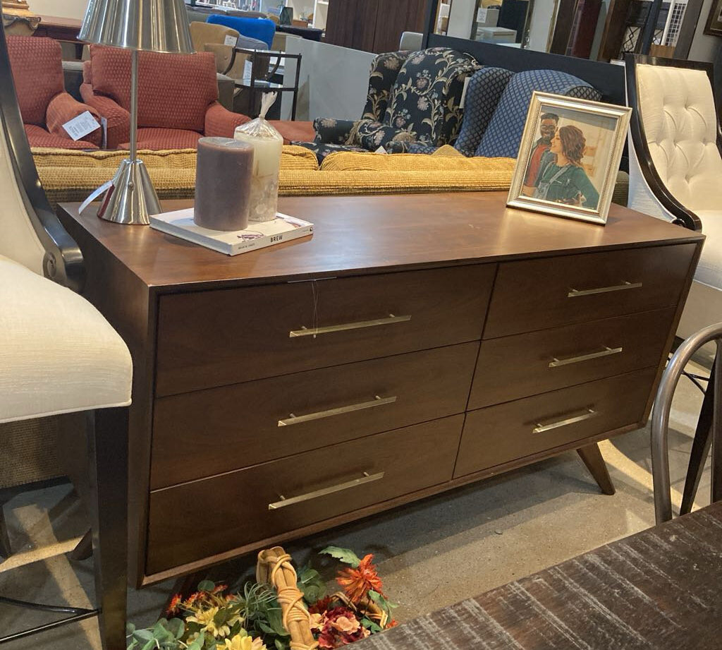 West Elm Wright 6-Drawer DRESSERS/CHESTS 60w18d32.5h