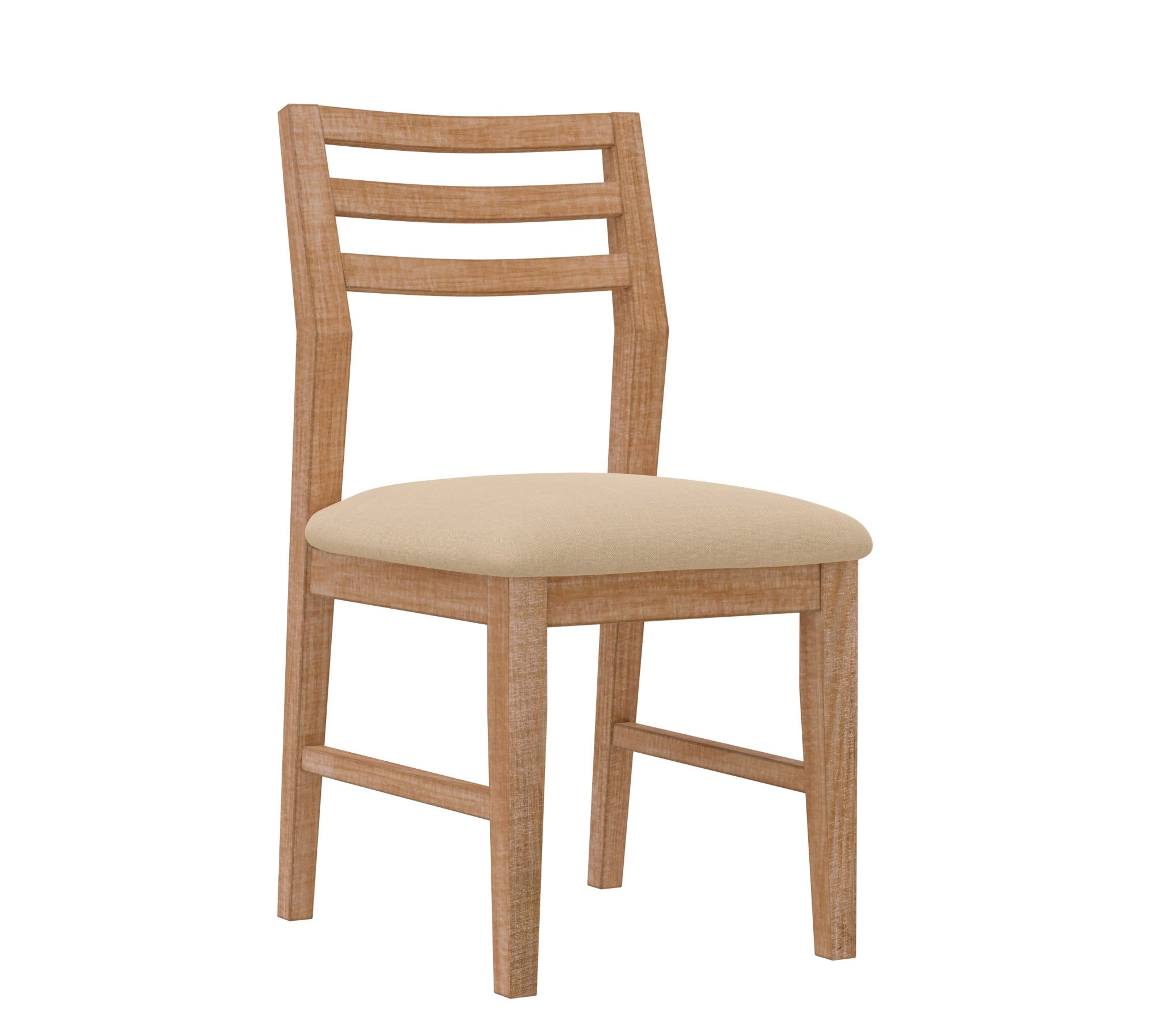 Aiden Side Chairs (Set of 2), Natural Weathered