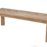 Aiden Bench, Natural Weathered