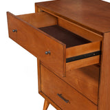 Flynn Small Chest, Chestnut