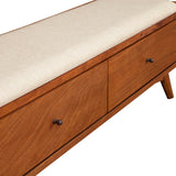 Flynn Bench, Chestnut