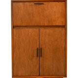 Flynn Large Bar Cabinet, Chestnut