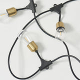 Glow Solar Hanging String Lights