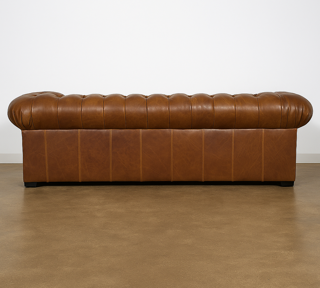 Old Attic Chesterfield in Potomac Cuero Leather
