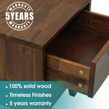 Silvia Solid Wood Nightstand