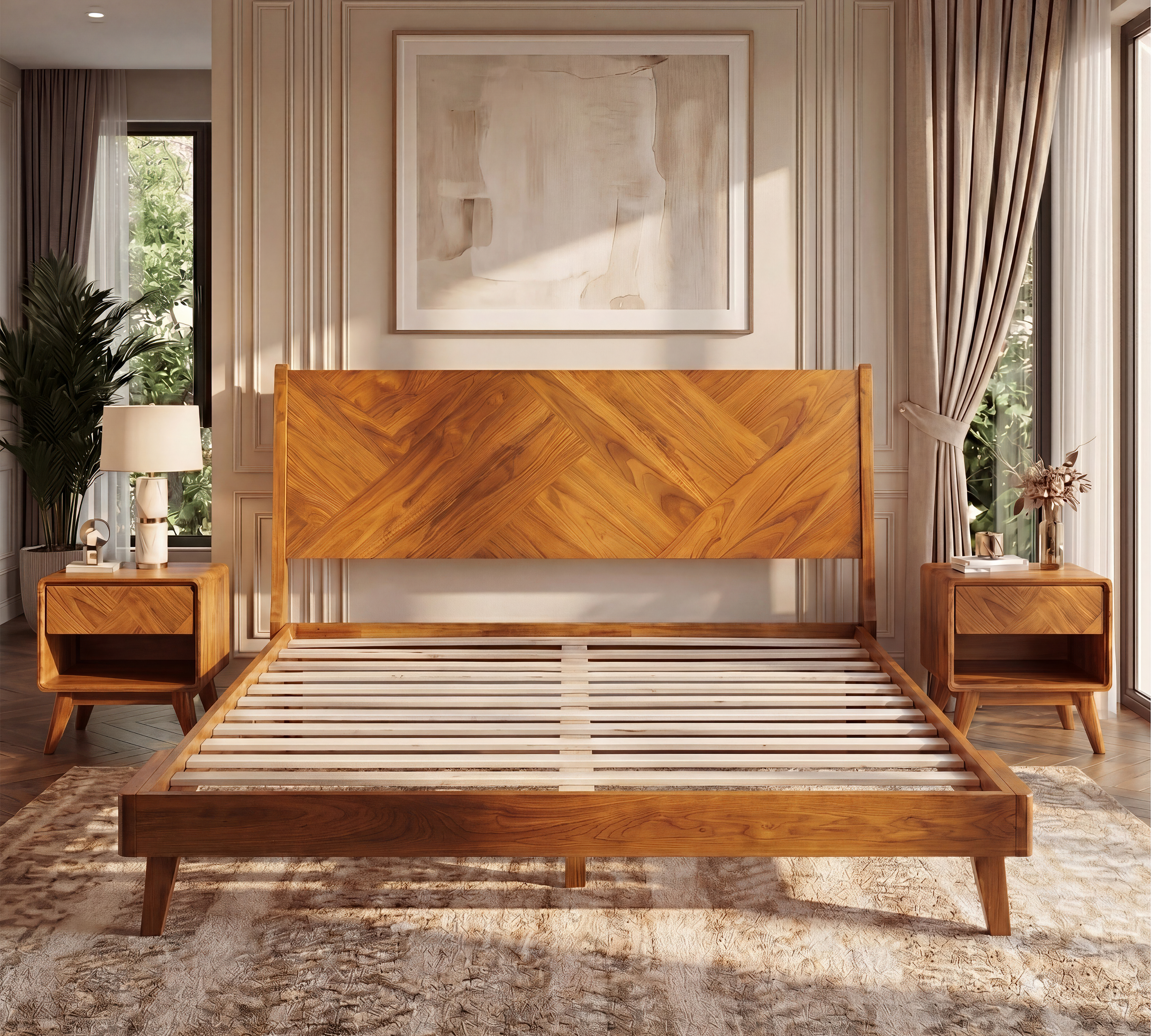 Gazelle Platform Bed Frame