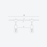 Glow Heavy Duty Plug-in String Lights