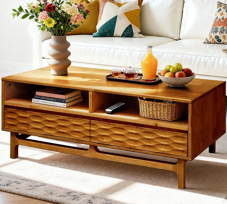 Elara Wooden Coffee Table