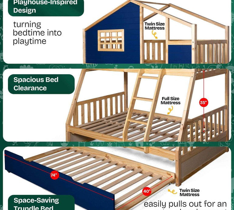 Treehouse Kid Bunk Bed