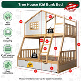 Treehouse Kid Bunk Bed
