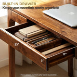 Wilma 48 Inches Rubber Wood Desk