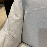 Breton Linen Draped DINING CHAIRS White 29w28d32h