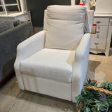 Harlow Swivel Nursery Chair RECLINERS Cream 31w36d36h
