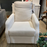 Harlow Swivel Nursery Chair RECLINERS Cream 31w36d36h