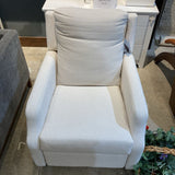 Harlow Swivel Nursery Chair RECLINERS Cream 31w36d36h