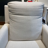 Harlow Swivel Nursery Chair RECLINERS Cream 31w36d36h