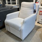 Harlow Swivel Nursery Chair RECLINERS Cream 31w36d36h