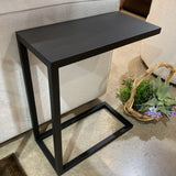 C-Shaped Metal FURNITURE Black 20w10d24h