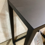 C-Shaped Metal FURNITURE Black 20w10d24h