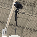 TR Bulb Pendant LIGHTING Matte Black 8x7