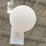 TR Bulb Pendant LIGHTING Matte Black 8x7