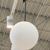 TR Bulb Pendant LIGHTING Matte Black 8x7