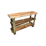 Bloomhome Artisan Triple Shelf CONSOLE TABLE 48w17d31h