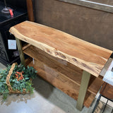 Bloomhome Artisan Triple Shelf CONSOLE TABLE 48w17d31h