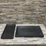 Dudley Tray Set Of 2 ACCESSORIES Black 18w10d1h