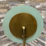 Fleur Iron Marble Mirror ACCESSORIES White 6w5d16h