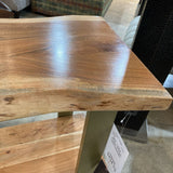 Bloomhome Artisan 2-Shelf SIDE TABLE 28Wx16Dx28H