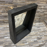 Bloomhome Parker Rectangular Mirror With Shelf ACCESSORIES Black 12Wx4Dx16H