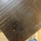 Villa2 Havana Dark Wood Square Leg DINING TABLE 76w36d30.5h