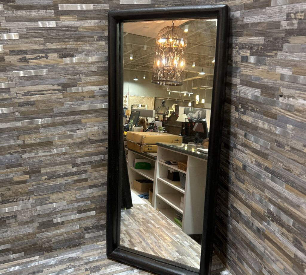 Bloomhome Bianca Rectangular Mirror MIRRORS Black 31.5x14