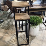 Bloomhome Slider Pedestal Set Of 2 FURNITURE 15w15d40.5h