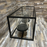 Villa2 Bengal Hurricane Triple Candle ACCESSORIES Black 20w8d8h