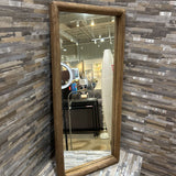 Bloomhome Bianca Rectangle Mirror Barnwood MIRRORS 14w31.5h