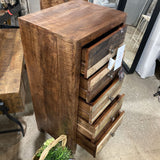 Villa2 Wooden Chest Of 5-Drawers DRESSERS/CHESTS 19.5w15.5d40h