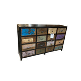 Villa2 Wooden 16-Drawer DRESSERS/CHESTS 65Wx16Dx39.5H