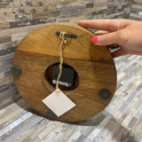 Verona Quartz Wall Clock - Brown ACCESSORIES 10Wx1.75D