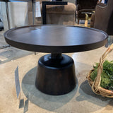Grevena Round Table COFFEE/COCKTAIL TABLE Brown 26d16h