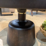 Grevena Round Table COFFEE/COCKTAIL TABLE Brown 26d16h