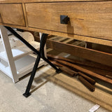 Villa2 Dakota Wood & Metal Desk DESKS 54w22d30h